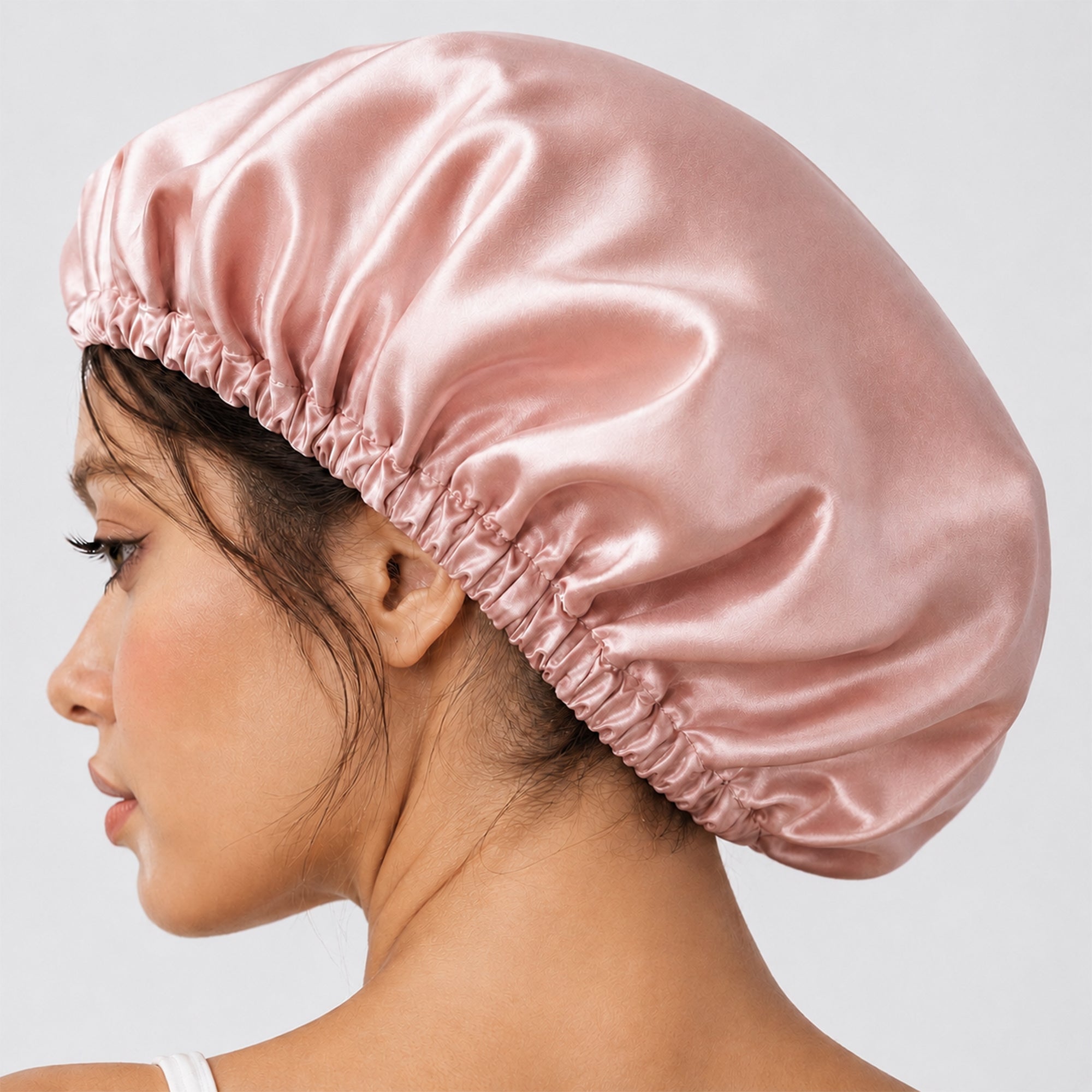 RENESSY Silk Bonnet for Sleeping, 100% Organic Mulberry Silk, 22 Momme 6A - PT01